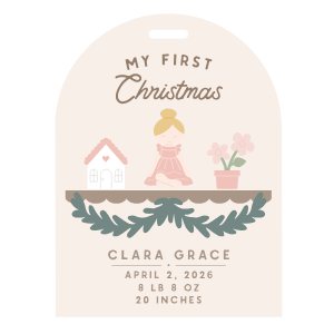 Personalized Baby Keepsake Ornament