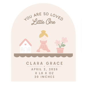 Personalized Baby Keepsake Ornament