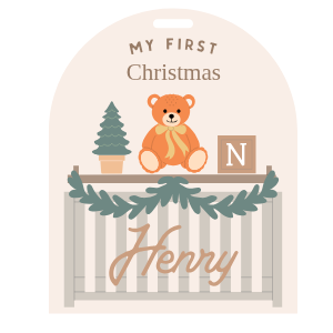 Personalized Baby Keepsake Ornament