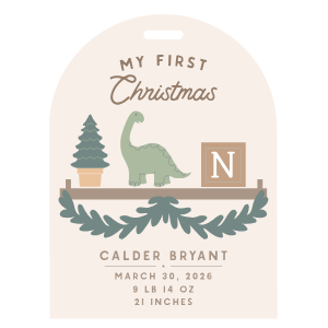 Personalized Baby Keepsake Ornament